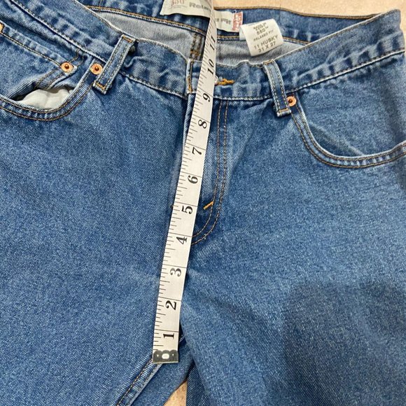 Levi's 550 Denim Jeans Blue Wash Relaxed Fit - Picture 8 of 12